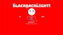 BlackBackLight: Red Landing Page