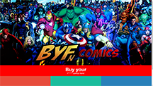 BYF'n COMICS - Landing Page