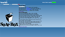 SoapBox: Landing Page
