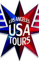 Graphic Design - LA USA Tours - Logo and Page Layout / Design services delivered in this project.